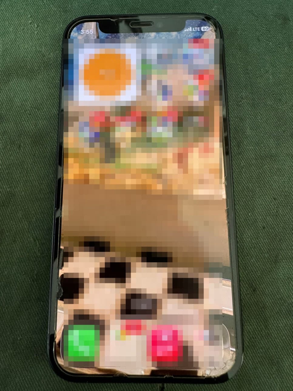 iPhone 12 mini 배터리 교체 수리 사진